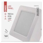 EMOS LED ПАНЕЛ RUBIC ПОВЪРХНОСТЕН 9W 900LM IP20 NW W - Image 2