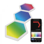 GOSMART LED хексагонални панели, 3 броя