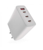 GaN USB зарядно за стена, PD 120W, тип A + три порта C