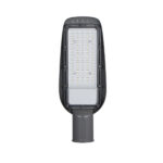 LED УЛИЧНО ОСВЕТЛЕНИЕ 50W 220-240V 100LM/W IP65 75×135° 6000K СИВО ТЯЛО