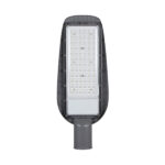 LED УЛИЧНО ОСВЕТЛЕНИЕ 100W 220-240V 100LM/W IP65 75×135° 6000K СИВО ТЯЛО