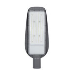LED УЛИЧНО ОСВЕТЛЕНИЕ 150W 220-240V 100LM/W IP65 75×135° 6000K СИВО ТЯЛО