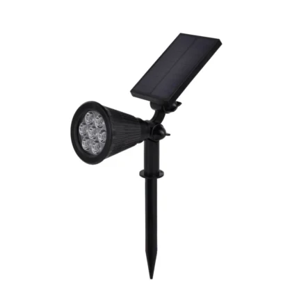 LED СОЛАРНА ГРАДИНСКА ЛАМПА 1.5W/6V ЗЕЛЕНА СВЕТЛИНА IP65