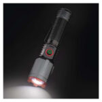 Средно презареждаемо метално LED фенерче, 1300 lm, 2200 mAh