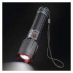 Голямо презареждаемо метално LED фенерче, 3000 lm, 5 000 mAh