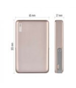 EMOS външна батерия WI1031 10000 mAh розово злато 1xUSB-C - Image 3