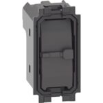 K4037N  - Бутон за щори,2-поз.,1P(NO)+1P(NO) 10A,250V, с блок. 1М  Bticino Living now