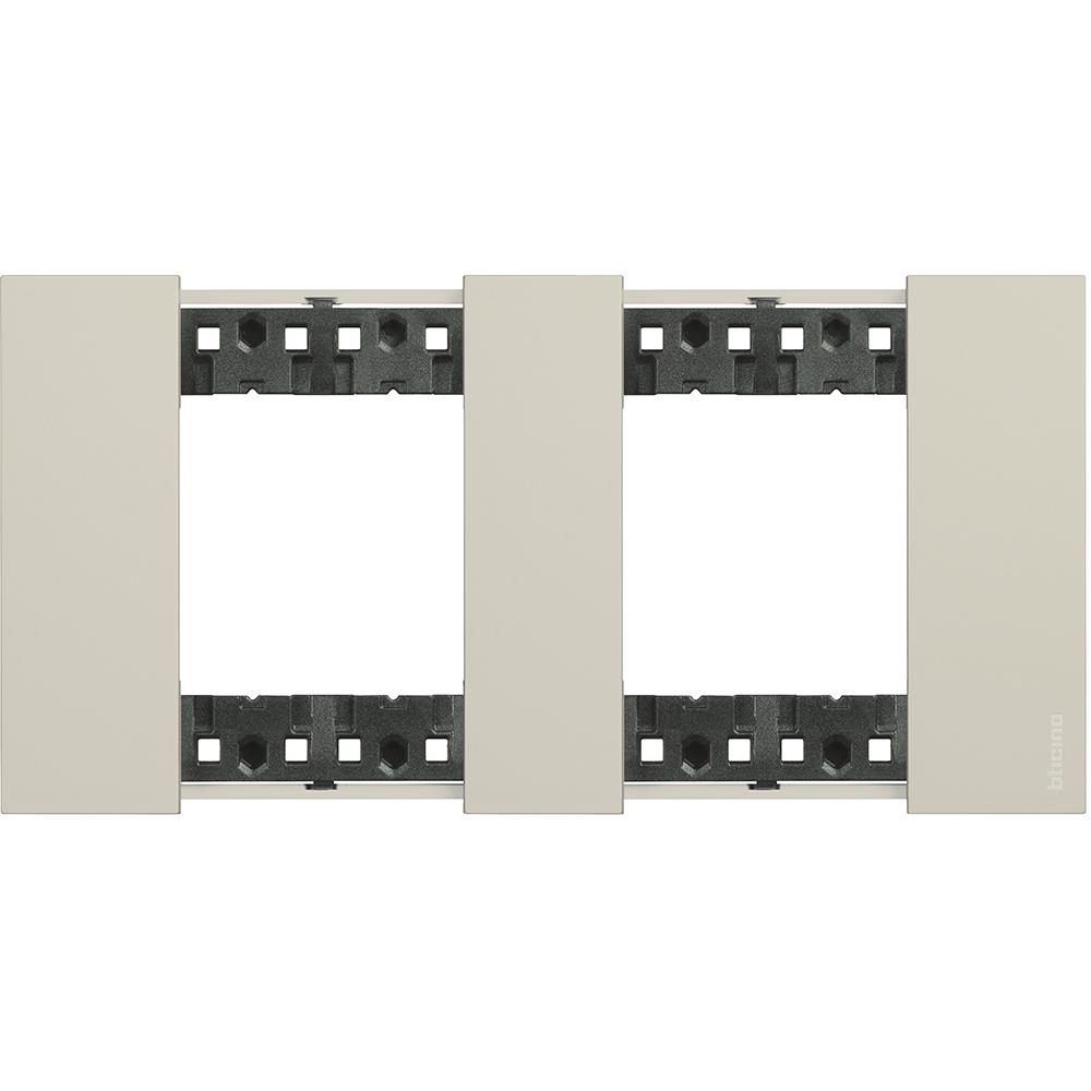 KA4802M2KM.small KA4802M2KM - Декоративна рамка, немски стандарт, крем 2M Bticino Living now - Image 1