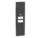 KG13C Лицев панел за USB за K4191AA, K4191AC, K4191CC, черен 1M Bticino Living now