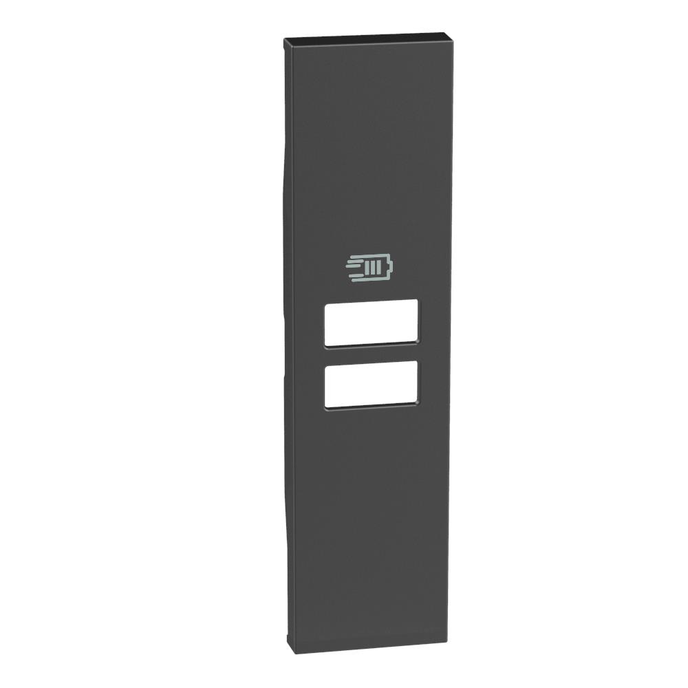 KG13C.small KG13C Лицев панел за USB за K4191AA, K4191AC, K4191CC, черен 1M Bticino Living now - Image 1