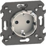 KM4141USB - Контакт немски стандарт 2Р+Е,16А,250V с вградено USB зарядно,пясък 2M Bticino Living now
