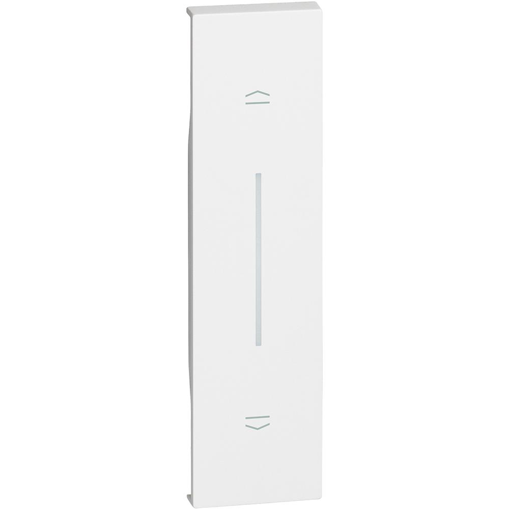 KW05.small KW05 - Лицев панел за ключ за щори K4037, бял 1M Bticino Living now - Image 1