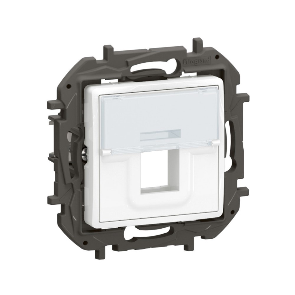 NP170WH.small NP170WH Единичен адаптор за RJ45 Niloe NEW, бял, Legrand - Image 1