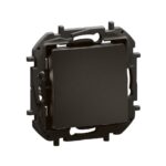 NP2110BK Еднополюсен ключ Niloe NEW, 10AX, автоматични клеми, черен, Legrand