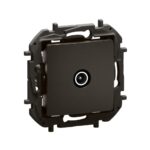 NP4103BK Единична TV розетка 9.5 мъжка Niloe NEW, слабо затихване: 1.5 dB, черен, Legrand