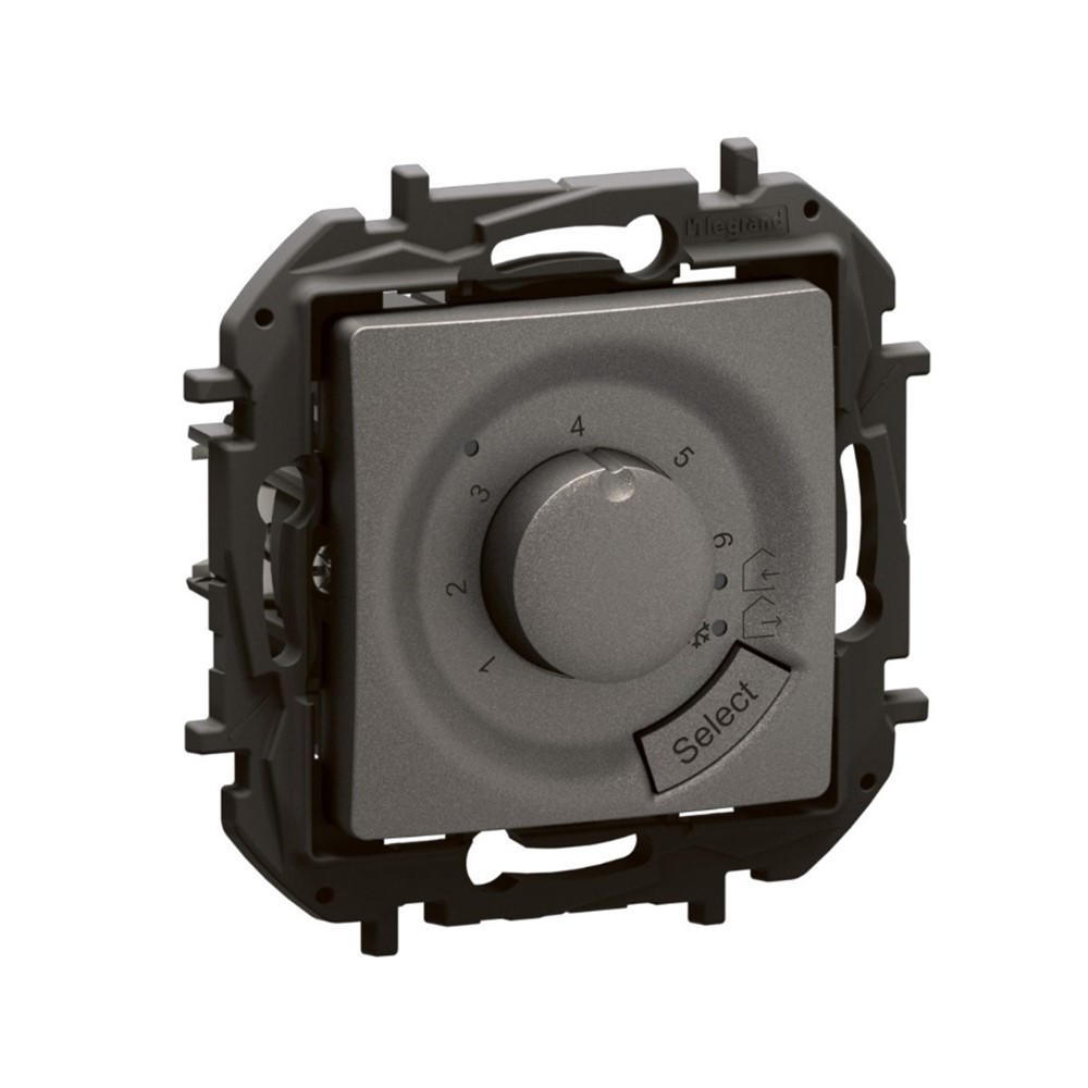 NP671MG.small NP671MG Термостат за подово отопление Niloe NEW, сив, Legrand - Image 1