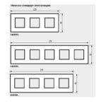 R4802M3BD Декоративна рамка 3М немски стандарт, Черно със златно Bticino Classia - Image 2