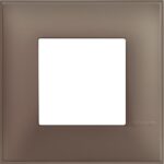 R4802TF Декоративна рамка 2М Кафяв мат Bticino Classia