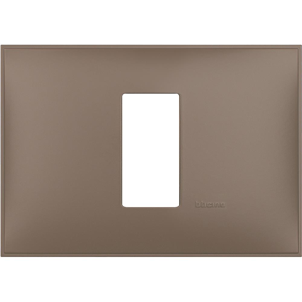 R4803M1TF.small R4803M1TF Декоративна рамка 1М, италиански стандарт, Кафяв мат Bticino Classia - Image 1