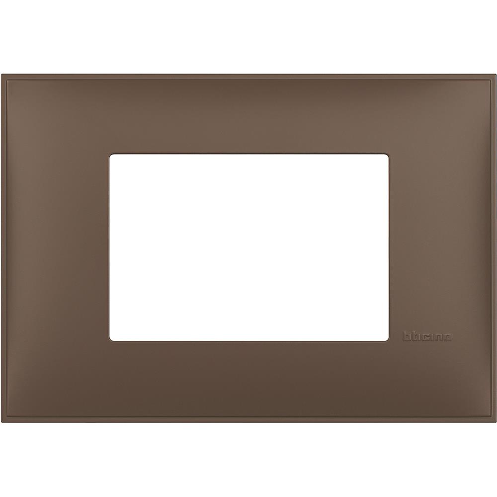 R4803TF.small R4803TF Декоративна рамка 3М, италиански стандарт, Кафяв мат Bticino Classia - Image 1