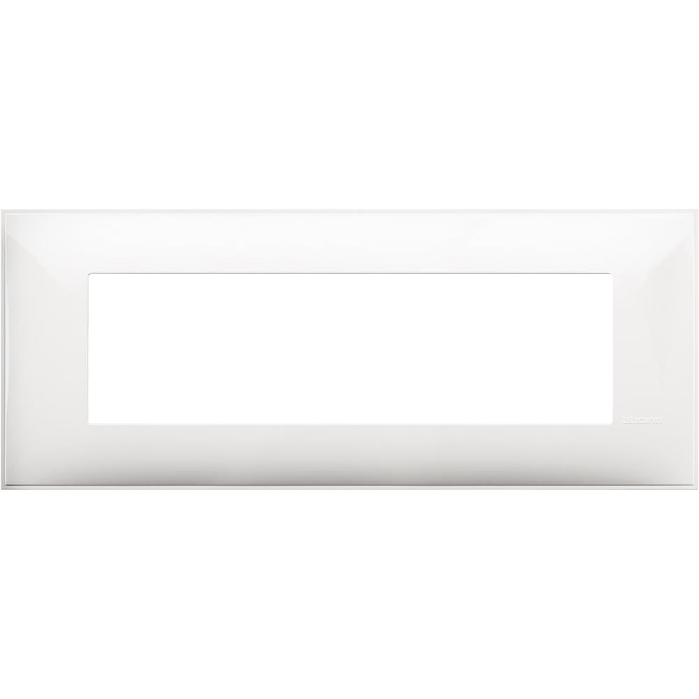R4807RW.small R4807RW Декоративна рамка 7М, италиански стандарт, Бяло Bticino Classia - Image 1
