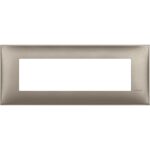 R4807TM Декоративна рамка 7М, италиански стандарт, Титан Bticino Classia