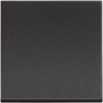 RG4005M2 1P Бутон (NO) 10 A - 250 V, 2M, Черен Bticino Classia