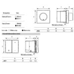 RW4402 Ротационен димер 40 - 400W 230V, 2M, Бял Bticino Classia - Image 2