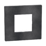 YA4802DS Декоративна рамка Light Now 2М, dark grey, Bticino