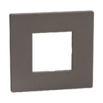 YA4802GM Декоративна рамка Light Now 2М, moka stone, Bticino