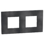 YA4802M2DS Декоративна рамка Light Now 2+2М dark grey 71ММ, Bticino