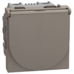 YG4141P Контакт Light Now немски стандарт с капак, stone, Bticino