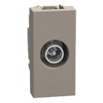 YG4202D TV Розетка Light Now 1М, stone, Bticino
