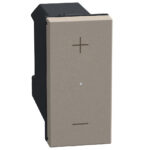 YG4418 Универсален димер, Light Now 3-жичен 1М, stone, Bticino
