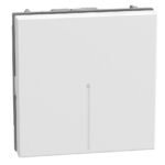 YW4054M2 Кръстат аксиален ключ Light Now 1Р 10АХ 2М, white, Bticino