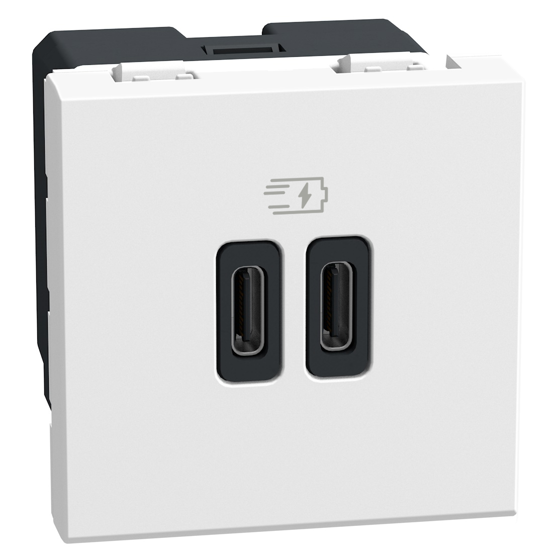 YW4286C2.small YW4286C2 USB Зарядно Light Now, Type C/C 2M, white, Bticino - Image 1