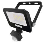 LED прожектор GLARO 20W сензор IP54 черен