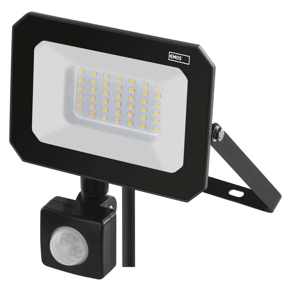 ZS2333 EMOS LED НАСОЧ.ОСВ. SIMPO 30W 3000LM IP44 NW PIR - Image 1