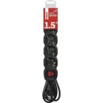 EMOS РАЗКЛОНИТЕЛ 5S 1,5M 1,5MM SW. ЧЕРЕН ШУКО