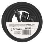 EMOS УДЪЛЖИТЕЛ 2S 15M 1,5MM ГУМЕН IP44 ШУКО - Image 2